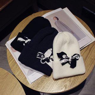 Bow-accent Beanie