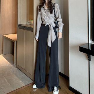 Tie Waist Shirt / Dress Pants