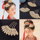 Retro Alloy Hair Comb 1 Pc - K35 - One Size