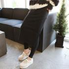 H-line Long Skirt Overlay Leggings