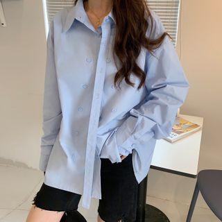 Taped Plain Shirt