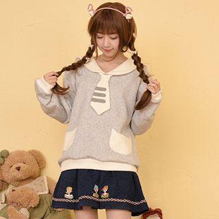 Sailor Collar Sweatshirt