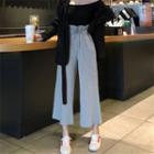 Paperbag Waist Wide-leg Pants