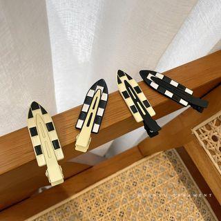 Checkerboard Hair Clip / Set