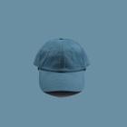 Embroidered Chinese Characters Baseball Cap Blue - One Size
