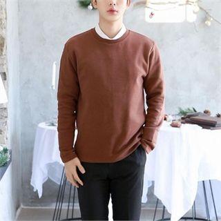 Brushed-fleece Sweatshirt In 6 Colors