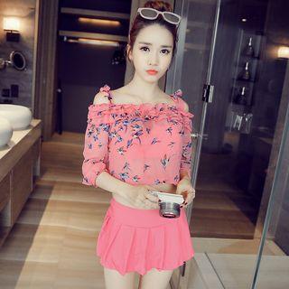 Set: 2-piece Swimdress + Cover-up