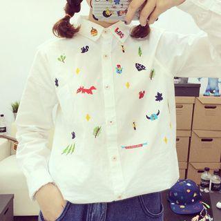 Cartoon Short-sleeve Shirt