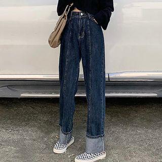 Loose Fit High Waist Jeans