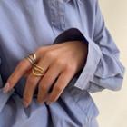 Twisted Layered Alloy Ring