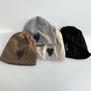 Heart Slouchy Beanie