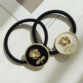 Flower Alloy Hair Tie