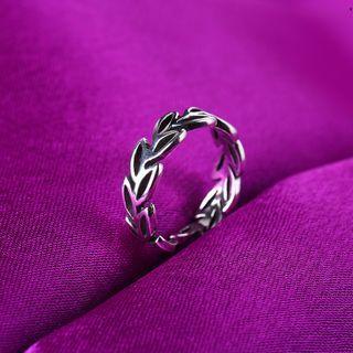 Leaf Ring 014 - Silver - One Size