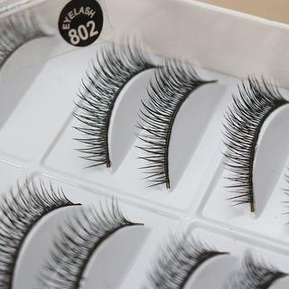 False Eyelashes #802 (10 Pairs) As Shown In Figure - One Size