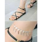 Embellished Metal Anklet