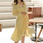 Set: Mini Shirtdress + Tie-front Skirt