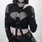 Strapped Crop Hoodie