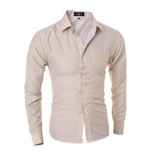 Dotted Long Sleeve Shirt