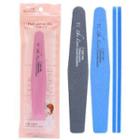 Argyle Double-sided Nail File Random Colors - One Size