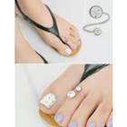Rhinestone Shape Toe Ring (8 Design)