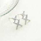 Alloy Star Earring E280 - 1 Pair - As Shown In Figure - One Size