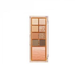 Wakemake - Mix Blurring Eye Palette - 2 Colors #02 Butter Caramel