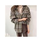 Oversize Lumberjack Plaid Shirt