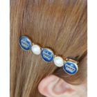 Faux-pearl Crown Hair Pin