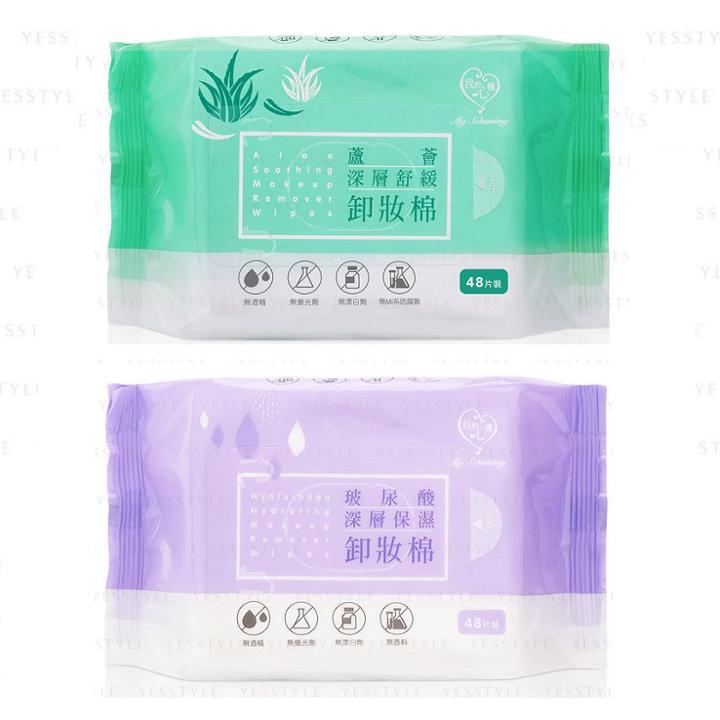 My Scheming - Makeup Remover Wipes 48pcs - 2 Types