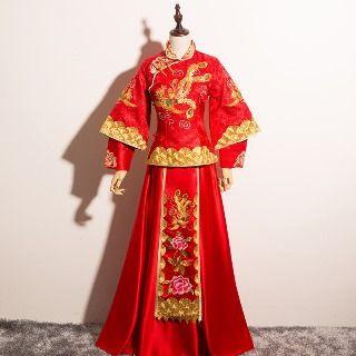 Traditional Asian Bridal Gown