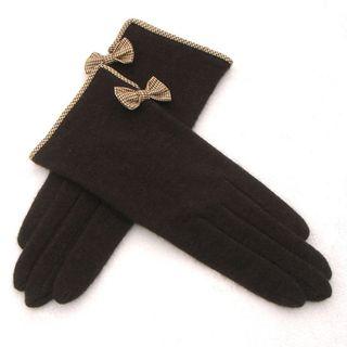 Bow Accent Touchscreen Gloves