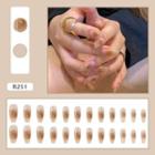 Gradient Faux Nail Tips R251 - Coffee - One Size
