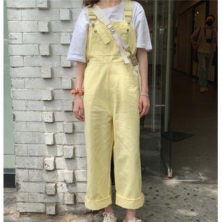 Plain Jumper Pants Yellow - One Size