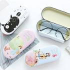Printed Iron Eyeglasses Case