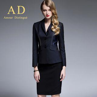 Stitched Blazer / Pencil Skirt / Trousers