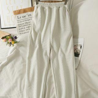 Chenille Tapered Pants