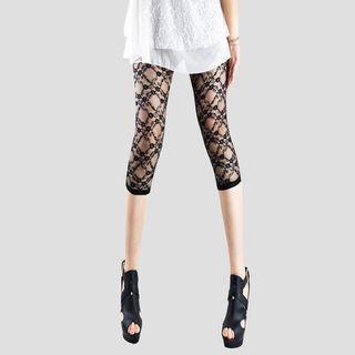 Lace Capri Leggings