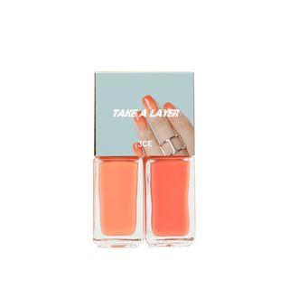 3 Concept Eyes - Take A Layer Layering Nail Lacquer (dazzling Peach) Dazzling Peach