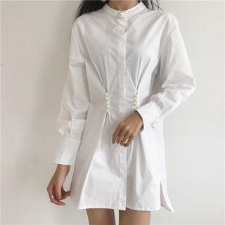 Plain Cropped Pullover / Plain Shirt