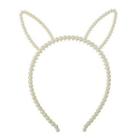 Faux Pearl Cat Ear Headband