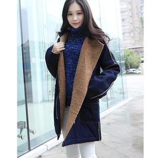 Fleece-lined Coat