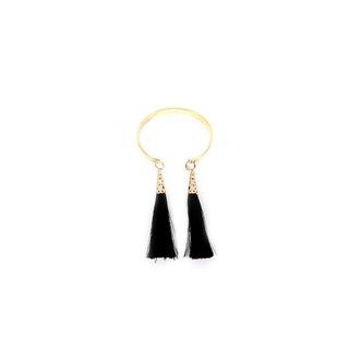 Tasseled Open Bangle