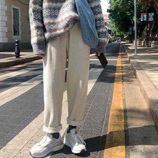 Capri Corduroy Pants