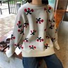 Cherry Print Sweater