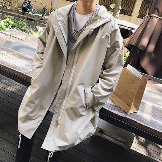 Couple-matching Zip Hooded Jacket