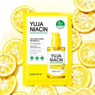 Some By Mi - Yuja Niacin Blemish Care Serum Mask 25g X 1 Pc