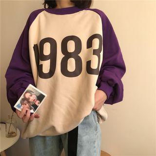 1983 Embroidered Long-sleeve Sweater