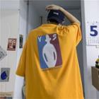 Short-sleeve Cartoon Pint T-shirt