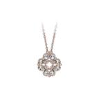 Elegant Pendant With White Austrian Element Crystal And Necklaces