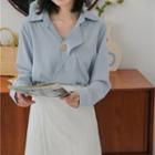 Single-button Shirt